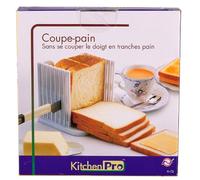 KITCHEN PRO Bread LOAF Slicer Slicing Cutting Guide CUTS Even Slices from CFU