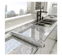 Kitchen Protector 40cm Marble Kitchen Oil-Proof Film Stove Waterproof Self-Adhesive Wallpaper Countertop Cabinet Renovation Tile Wall Stickers(10,40cmX20m)