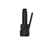 Kitchen Pull Out Faucet Sprayer Nozzle Copper Durable Water Saving Basin Sink Shower Spray Head Single Mode Kitchen Shower Head(Black)