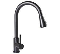Kitchen Pull Out Tap PAIMUN Black