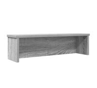 Kitchen Rack Grey Sonoma 50x15x16cm Engineered Wood Stackable Countertop Shelf