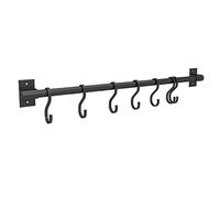 Kitchen Rack Wall-Mounted Multifunctional Storage Shelf with Hook - Versatile Microwave Bracket for Efficient Kitchen Organization