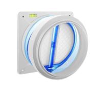 Kitchen Range Hoods Check Valve 140/150/160/180mm Pipe Universal Anti Odor Check Control Air Outlet Fresh System