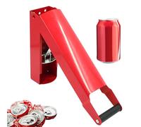 Kitchen Recycling Tool, Sturdy Metal Crusher, Household Can Recycler, Space Saving Can Press, 4.61 x 3.23 x 17.05 Inches, Ideal for Home Kitchens, Outdoor Events and Family Gatherings