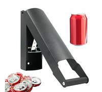 Kitchen Recycling Tool, Sturdy Metal Crusher, Household Can Recycler, Space Saving Can Press, 4.61 x 3.23 x 17.05 Inches, Ideal for Home Kitchens, Outdoor Events and Family Gatherings