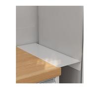 Kitchen Refrigerator Gap Filler Board No-Punch Side Widening Baffle Countertop Organizer for Kitchen Bathroom Window Sill Laundry Room - Milk Color 60x20cm