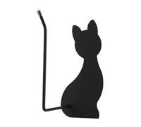 Kitchen Roll Holder, Kitchen Roll Holder, Storage Rack with Cat Design for Mounting in Guest Apartment on Fridge and Travel House