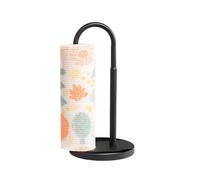 Kitchen Roll Holder, Kitchen Table Vertical Paper Towel Holder, Iron Oil Absorbent Roll Paper Holder, Household Plastic Wrap Base