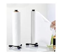Kitchen Roll Holder, Simple Vertical Paper Towel Holder, Suction Cup Creative Paper Roll Holder, Removable Kitchen Plastic Wrap