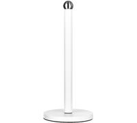 Kitchen Roll Holder Stainless Steel Paper Towel With Holder Non Slip Base - White