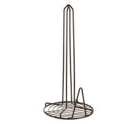 Premier Housewares Kitchen Roll Holder, Iron, Black