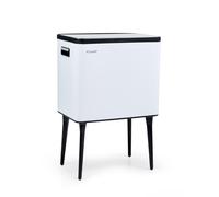 Kitchen Rubbish Recycling Press Top Bin 35L Removeable Compartment - Large