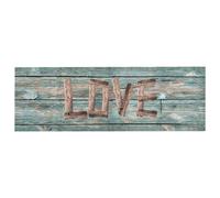 vidaXL Kitchen Carpet Washable Love 60x300 cm