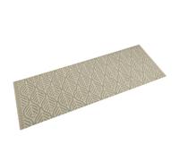 vidaXL Kitchen Rug Anti Fatigue Runner - Leaves Velvet Design, Green, 180x60 cm, Latex Skid-Resistant, Indoor/Outdoor Plush Mat