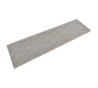 vidaXL Kitchen Rug Washable Rhombus 45x150 cm Velvet