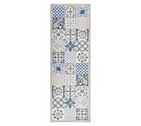 Kitchen Rug Grey Velvet 180x60 cm Non-Slip Washable Absorbent Soft Mat Luxury XL