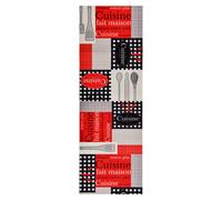 Kitchen Rug Grey Velvet 60x180 cm Non-Slip Washable Soft-Touch Absorbent Luxury