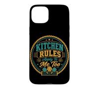 Kitchen Rules Apply To Me Too Pickleball Case for iPhone 15 Plus
