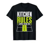 Kitchen Rules Apply to Me Too Pickleball T-Shirt