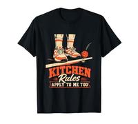 Kitchen Rules Apply to Me Too Pickleball T-Shirt