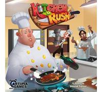 Pegasus Spiele Press Kitchen Rush Board Game Ages 8+ 2-4 Players 20-60 Minutes Playing Time 51223E Multicolor