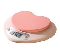 Kitchen Scale 6.6lb/0.1g Baking Scale Precise Food Scale Grams and Ounces 3 Units Battery Powered Heart Shaped Food Weight Scale with LCD Display for Meal Prep, Coffee Kitchen Scale Baking