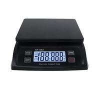 Kitchen scale Shipping Scale, Electronic Digital Display, 66lb / 0.1oz (30kg / 1g), Weight Scale with Hold And Tare Kitchen utensils (Color : 25kg)