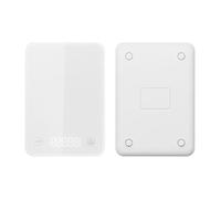 Kitchen Scale With App And Counter - Precise Digital Scale For Nutrition And Diet In A Few Weeks To The Dream Figure Krg666 (White, A)