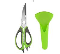 Kitchen Scissor, Kitchen Scissors Set Heavy Duty Made of Stainless Steel Sharp Blades - Multipurpose Scissors for Meat, Chicken, Fish, Vegetables, and Herbs, Bottle Opener