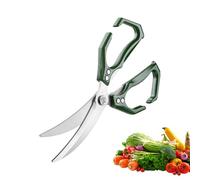 Kitchen Scissors, 2 in 1 Cooking Scissors with Nutcracker, Versatile Stainless Steel Scissors for Food Preparation, Cooking and Processing of Meat, Poultry