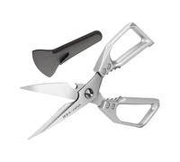Kitchen Scissors for Food, Robust Meat Scissors, Versatile Stainless Steel Scissors for Chicken Bones, Poultry, Seafood, Meat, Kitchen Use, Dishwasher Safe