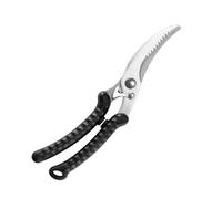 Kitchen Scissors Heavy Duty - Thick-Blade Premium Stainless Steel Poultry Shears (202g) for Chicken, Meat, Vegetables, Seafood & Kitchen Use