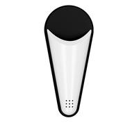 Kitchen Scissors Holder - White ABS Magnet, 82G, Lightweight, Draining Holes for Scissor Storage, Removable Tool Organiser Box, Magnetic Wall Shelf, Space Saving Ventilation Stand for Midlife