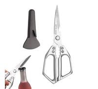 Kitchen Scissors, Kitchen Meat Scissors | Multifunctional Stainless Steel Scissors for Chicken, Bone, Fish, Vegetables, Poultry, Seafood, Meat Dishwasher Safe