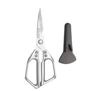 Kitchen Scissors - Multipurpose Kitchen Scissors - Stainless Steel Multifunctional Scissors for Chicken Bone Fish Vegetables Poultry Seafood Meat Dishwasher Safe