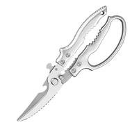 Kitchen Scissors | Rustproof Stainless Steel | Ergonomic Handle Dishwasher Safe | Versatile Use | Professional Poultry Scissors | Meat Fish Vegetables Grilled