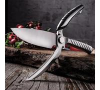 Kitchen Scissors, Sharp Stainless Steel Multi-Function Kitchen Scissors Shears Detachable Chef Knife Bones Scissor Vegetable Chicken Cutter Tool