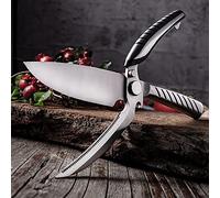 Kitchen Scissors, Stainless Steel Multifunctional Kitchen Scissors Cut Detachable Chicken Bone Cutting Kitchen Knife Chef Knife