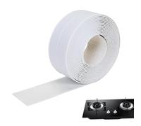 Kitchen Sealing Tape - Waterproof Caulk Tape, Adhesive Sealant Strip for Kitchen & Bathroom | Flexible Wall Sealing Tape, Durable Caulk Sealer Strip for Sink, Bathtub, Shower, and Toilet Edges