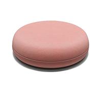 Kitchen Seat Cushions Set of 4 Removable Round Cushions 40 cm Soft Pink Covers Comfortable Dining Chair Pads Thick Cushions for Kitchen Furniture Easy to Clean