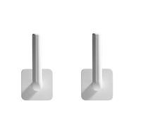 Kitchen Self-Adhesive Accessories Under Cabinet Paper Roll Rack Towel Holder Tissue Hanger Storage Rack for Bathroom,2pcs