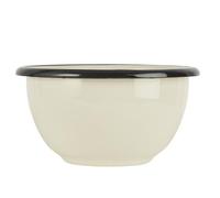 Kitchen Serving Bowl Small Butter Cream Enamel by Ib Laursen
