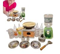 Kitchen Set for | Educational Toys Real Cooking Utensils | Complete with Seasoning Bottles & Pan, Cooking Tools for Real Food | for Cooking Dishes