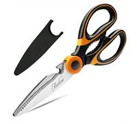 Kitchen Shears, Acelone Premium Heavy Duty Shears Ultra Sharp Stainless Steel Multi-Function Kitchen Scissors for Chicken/Poultry/Fish/Meat/Vegetables/Herbs/BBQ