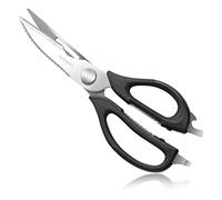 Kitchen Shears - Multi Purpose Utility Scissors by DOSMAMZ - Ultra Sharp Kitchen Scissors for Chicken, Poultry, Fish, Meat, Vegetables, Herbs and BBQ, Comes Apart for Cleaning