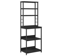 Kitchen Shelf Engineered Wood Home Storage Freestanding Furniture Room vidaXL