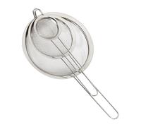 Kitchen sieve set Stainless Steel Sifters Dishwasher safe Compact design