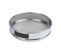 Kitchen Sieves 20cm Fine Mesh Strainer for Tea and Flour - Heavy Duty Test Sifter with Chrome Frame 4-600 Mesh(6 mesh)