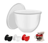 Kitchen Silicone Bowl Insert Aid, Stop Buying Extra Mixer Bowls, Universal Non-Stick Liner for KitchenAid 5Qt Tilt-Head Mixers, Time-Saving Baking Accessory for Easy Cleaning (C)