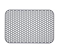Kitchen Silicone Grid Pad - 46.48x31.75cm Foldable Heat Resistant Mat, Sink Protector, Pot Plate Dish Pan Cushion, Non-Slip Liner For Cooking Utensils | Heavy Duty Silicone Pad For Home Dorm Apartment
